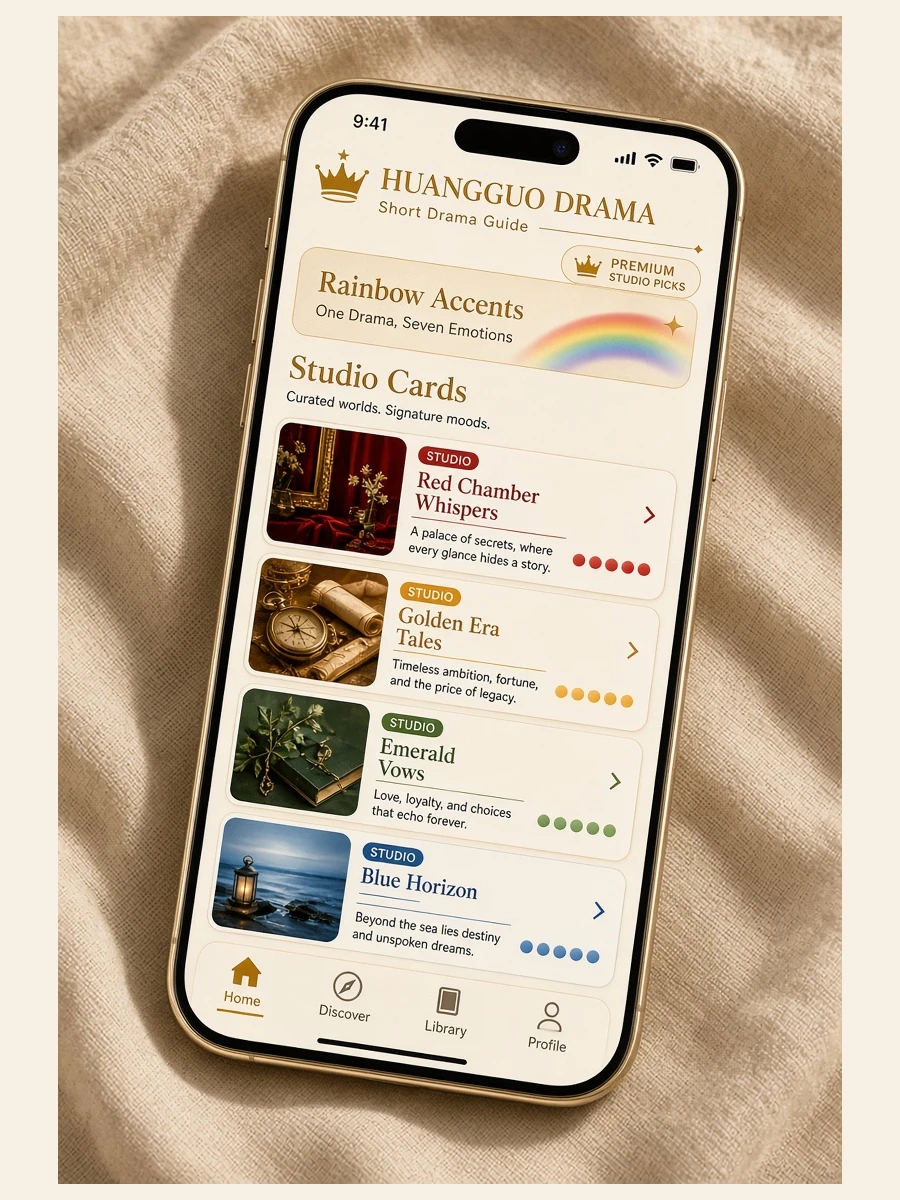 黄果短剧APP界面